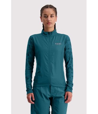 Mons Royale Womens Redwood Wind Jersey Deep Teal