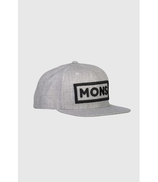 Mons Royale Wool Connor Cap Grey Marl