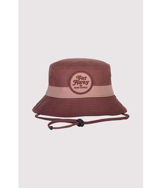 Mons Royale Beattie Bucket Hat Pink Clay