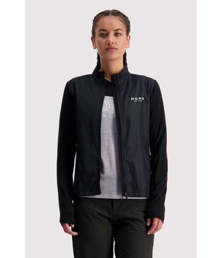 Mons Royale Womens Redwood Wind Jersey Black