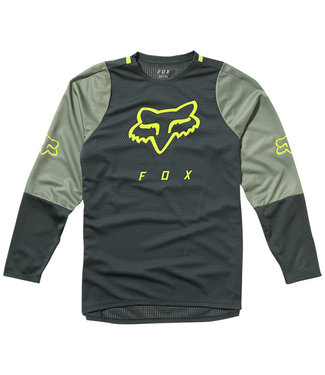 Fox Defend LS Jersey - Emerald