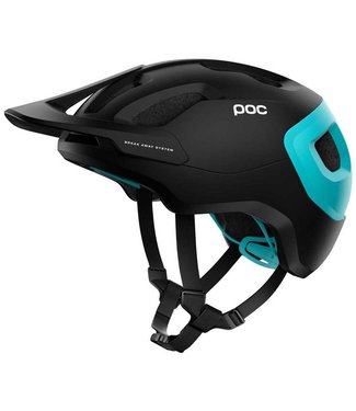 POC Axion SPIN Helmet -  Black/Kalkopyrit Blue