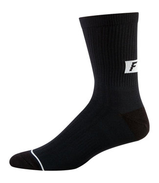 Fox 8" Trail Sock - Black