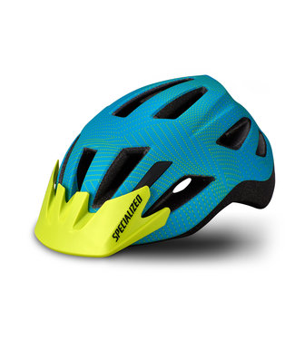 Specialized Shuffle Helmet Child - Aqua/Hyper Green Dot Plane Child (4-7 Years)
