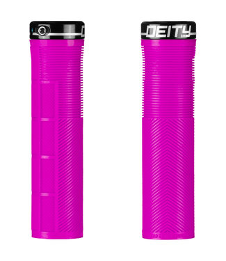 Deity Knuckleduster Lock-on Grips Pink