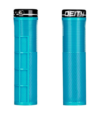 Deity Knuckleduster Lock-on Grips Turquoise