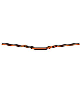 Deity Blacklabel Black W/ Orange Graphics 800 x 25mm 31.8 Clamp