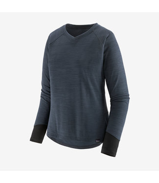 Patagonia W's L/S Dirt Craft Jersey -Smoulder Blue