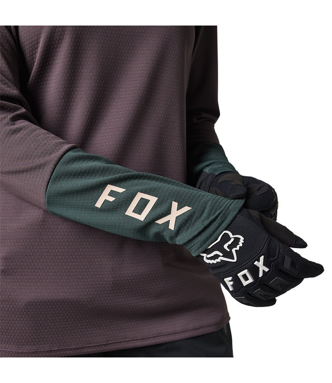 Fox FOX WOMENS DEFEND LS JERSEY ROOTBEER