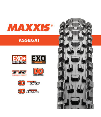 Maxxis Assegai 27.5'/650B  tyres EXO+ MAXX Grip 2.50WT
