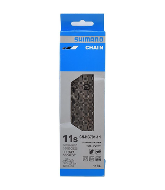 Shimano BICYCLE CHAIN,CN-HG701-11,QL 11-SPD(RD/MTB/E-BIKE)QUICK-LNK