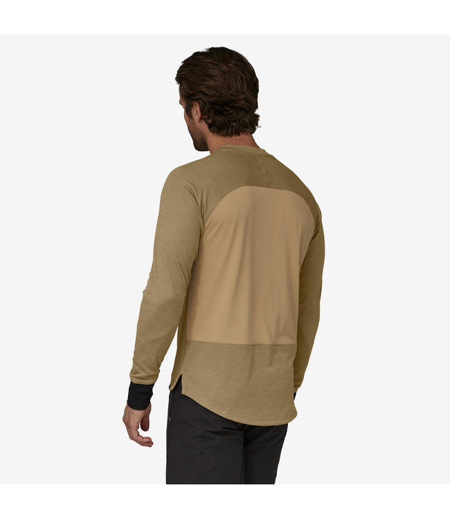 Patagonia Men's Long-Sleeved Dirt Craft Bike Jersey - Classic Tan
