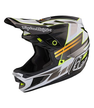 Troy Lee Designs TLD D4 AS Carbon Helmet - Saber Gray