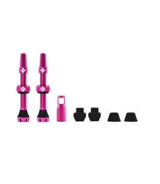 Muc Off TUBELESS VALVE KIT V2 44MM PINK