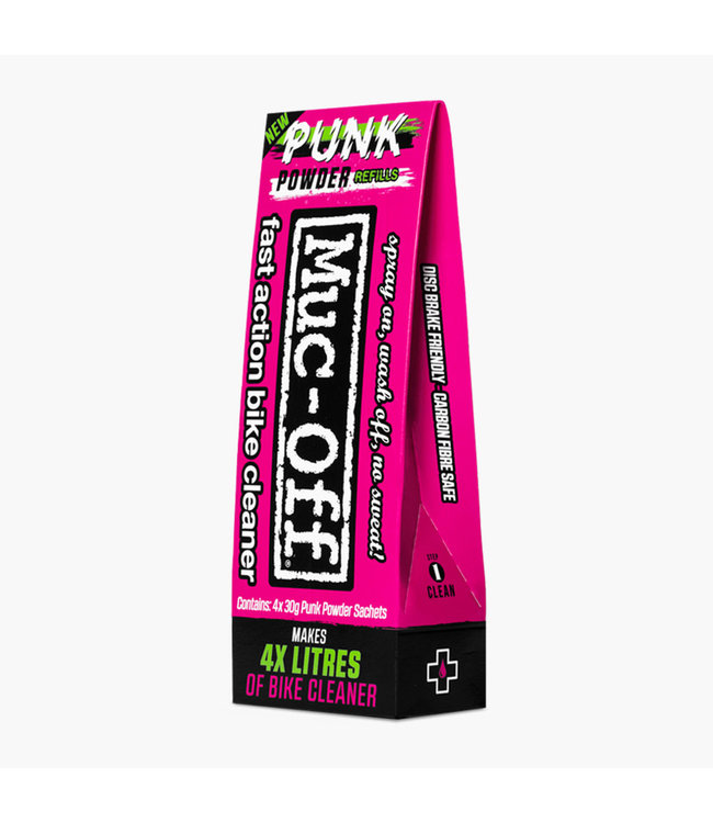 Muc Off Cleaner Punk Powder - 4 Pack