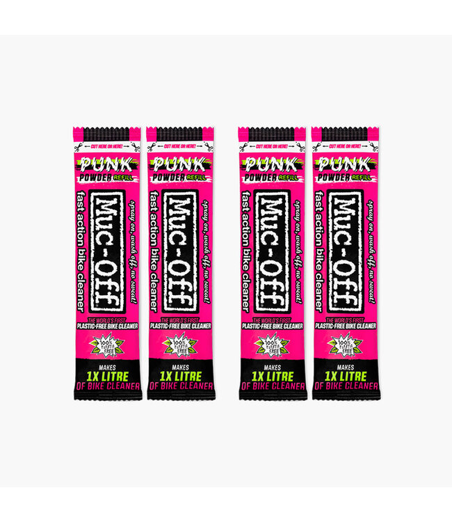 Muc Off Cleaner Punk Powder - 4 Pack