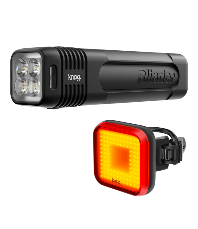 Knog LIGHTSET, BLINDER 900 + BLINDER SQUARE REAR