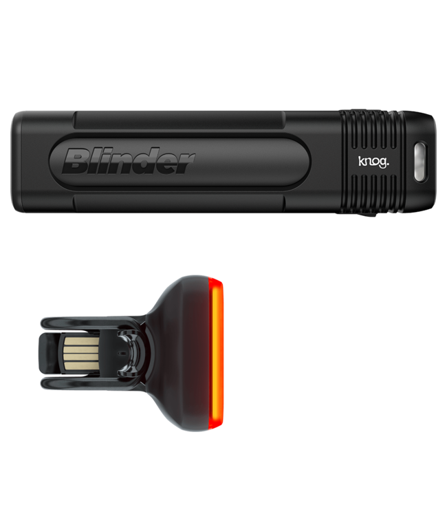 Knog LIGHTSET, BLINDER 900 + BLINDER SQUARE REAR