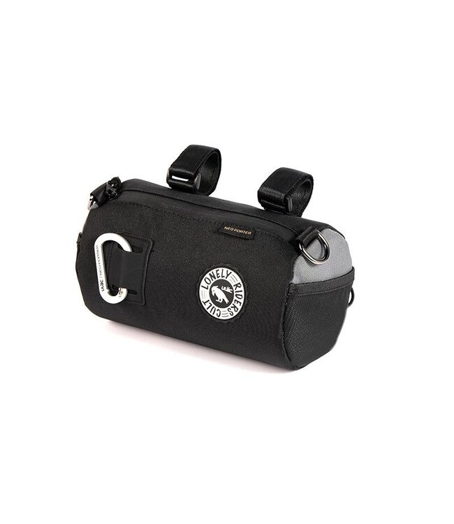 ULAC Handlebar Roll Bag Coursier 2.7L with Carabiner Black / Grey