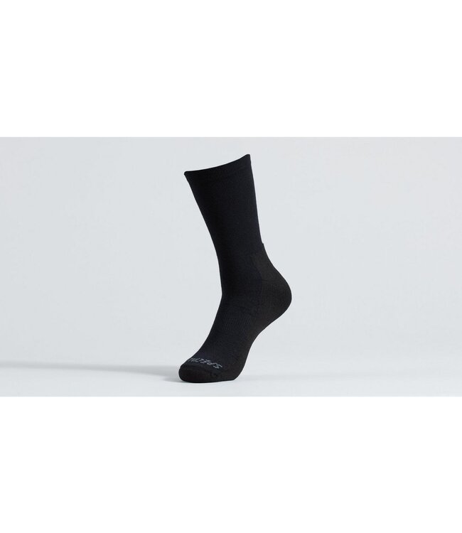 Specialized PrimaLoft® Lightweight Tall Logo Socks - Black