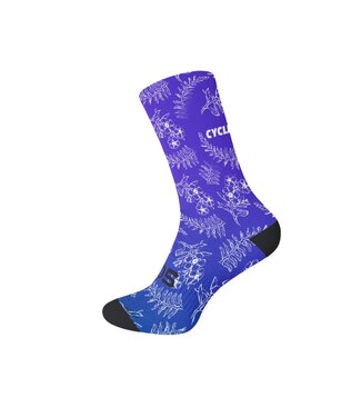 Sox Footwear Sox Footwear Socks Cyclezone Purple top