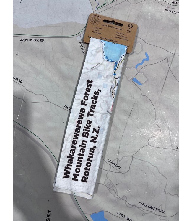 Manky Cloth Rotorua Forest Map