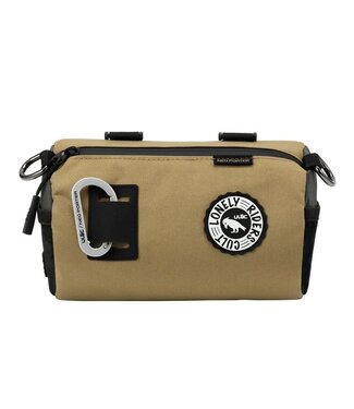 ULAC Handlebar Roll Bag Coursier 2.7L with Carabiner Latte