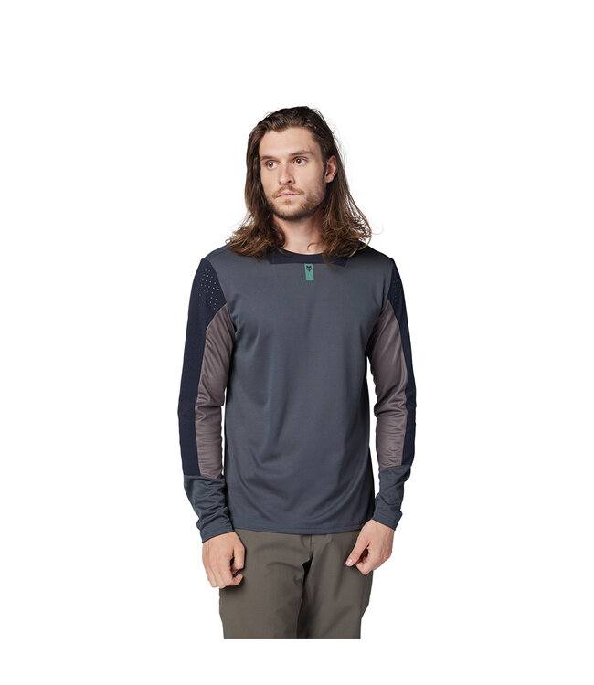 Fox DEFEND Long Sleeve JERSEY - GRAPHITE