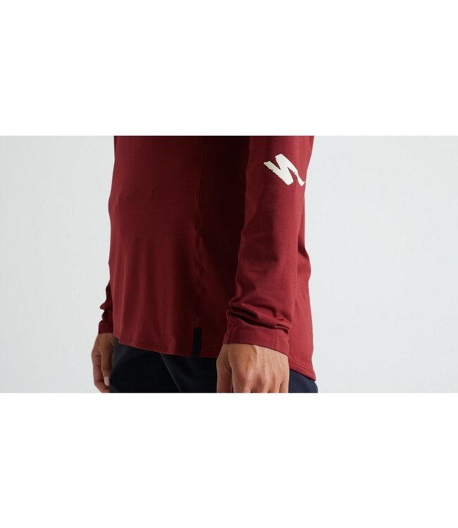 Specialized Women's Trail Air Long Sleeve Jersey - Garnet Red