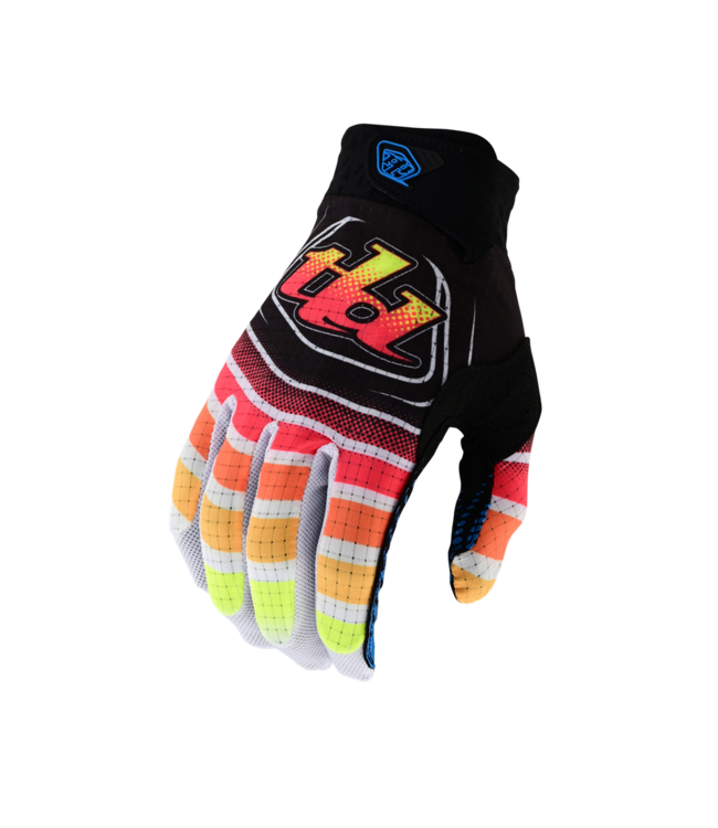 Troy Lee Designs YOUTH AIR GLOVE WAVEZ BLACK /  MULTI