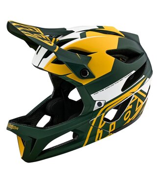 Troy Lee Designs STAGE AS HELMET VECTOR GREEN