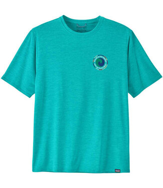 Patagonia M's S/S Cap Cool Daily Graphic Shirt - Unity Fitz: Channel Islands Subtidal Blue X-DYE