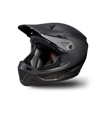 Specialized SW DISSIDENT DH HELMET ANGI READY MIPS CE MATTE RAW CARBON (OLDER MODEL)