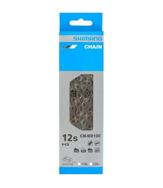 Shimano Deore XT Hyperglide+ Chain 12-Speed 126 Links CN-M8100