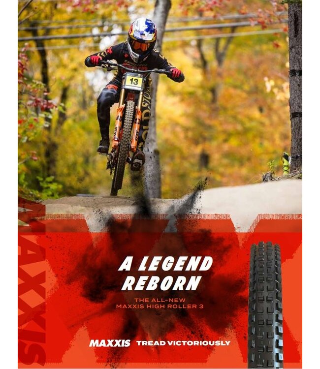 Maxxis MAXXIS 29 x 2.40 HIGH ROLLER III 3C/TR MAXX GRIP DOWNHILL FOLDABLE