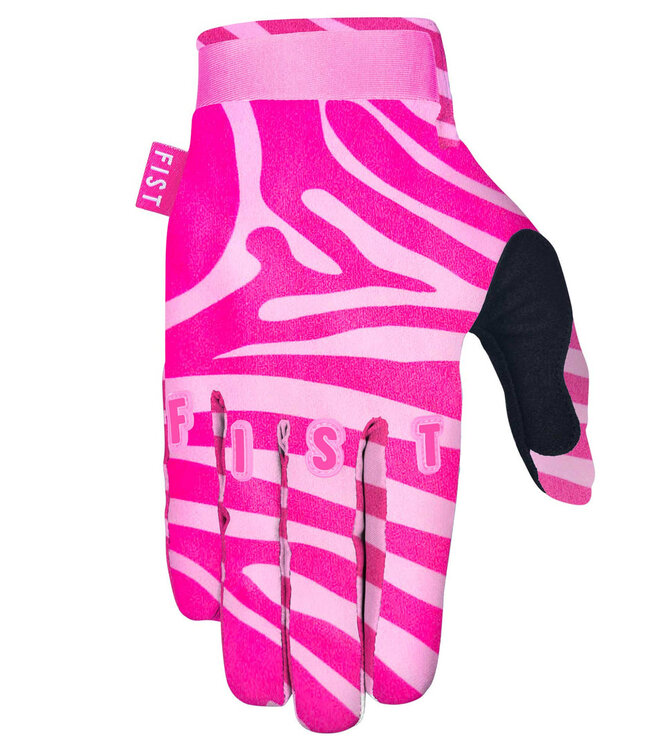 FIST CAROLINE BUCHANAN - PINK ZEBRA GLOVE