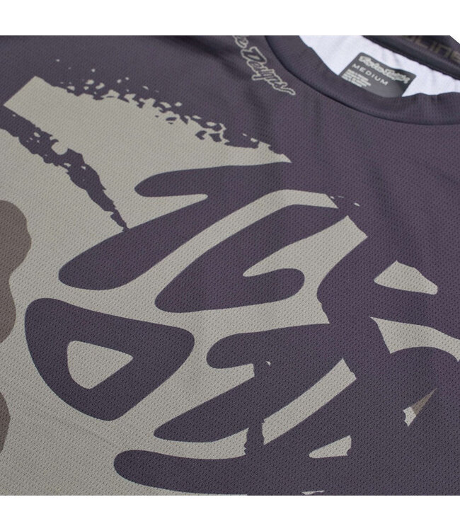 Troy Lee Designs Flowline SS Jersey - Confined Black