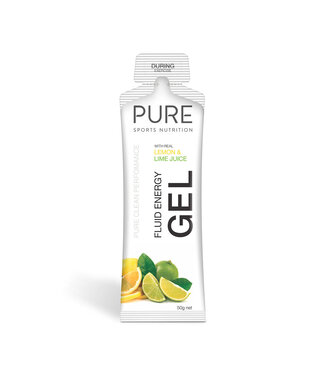 Pure Sports Nutrition Pure Fluid Energy Gel Lemon/Lime 50g