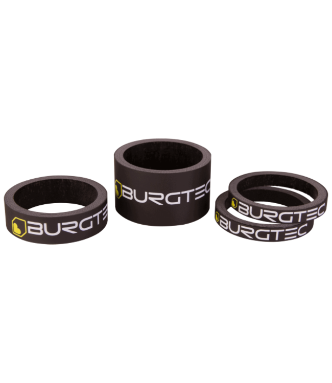 Burgtec Stem Spacer Kit (5mm x2, 10mm, 20mm) UD Carbon