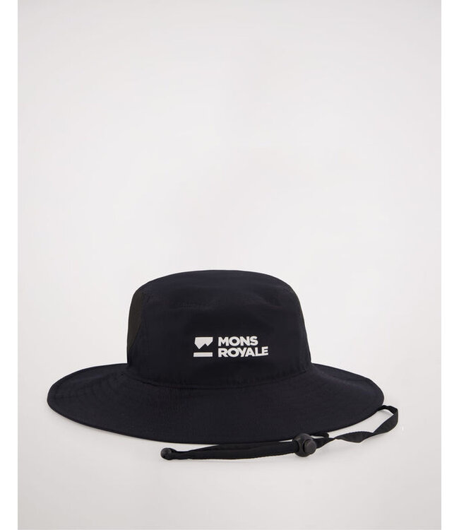 Mons Royale Unisex Velocity Bucket Hat Acc Lock Up Black S/M
