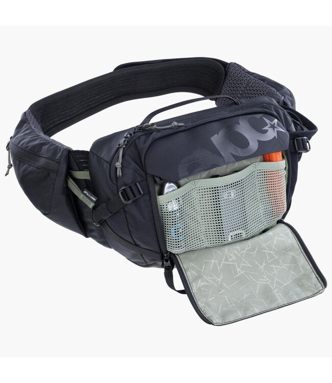 EVOC Hip Pack Pro 3L + 1.5L Bladder Black