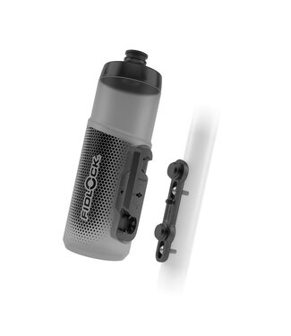 Fidlock Fidlock Twist Bottle 600ml + Mounting System - Transparent Black
