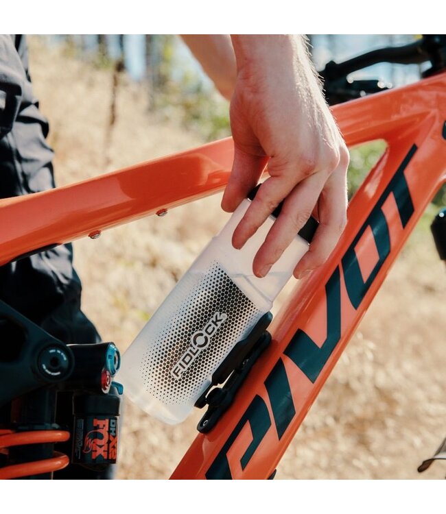 Fidlock Fidlock Twist Bottle 600ml + Mounting System - Transparent Black