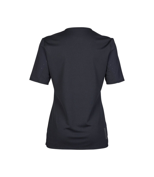 Fox Womans Defend Short Sleeve Jersey - Black