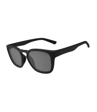 Tifosi Smirk Sunglasses Blackout with Smoke No Mirror Lens