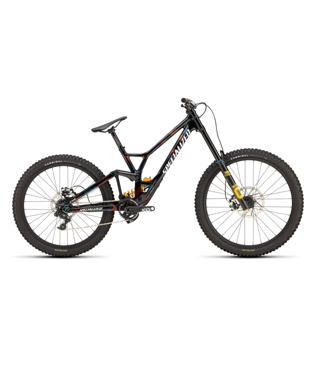 Specialized Demo Race - Gloss Obsidian / Brushed / Chameleon Supernova