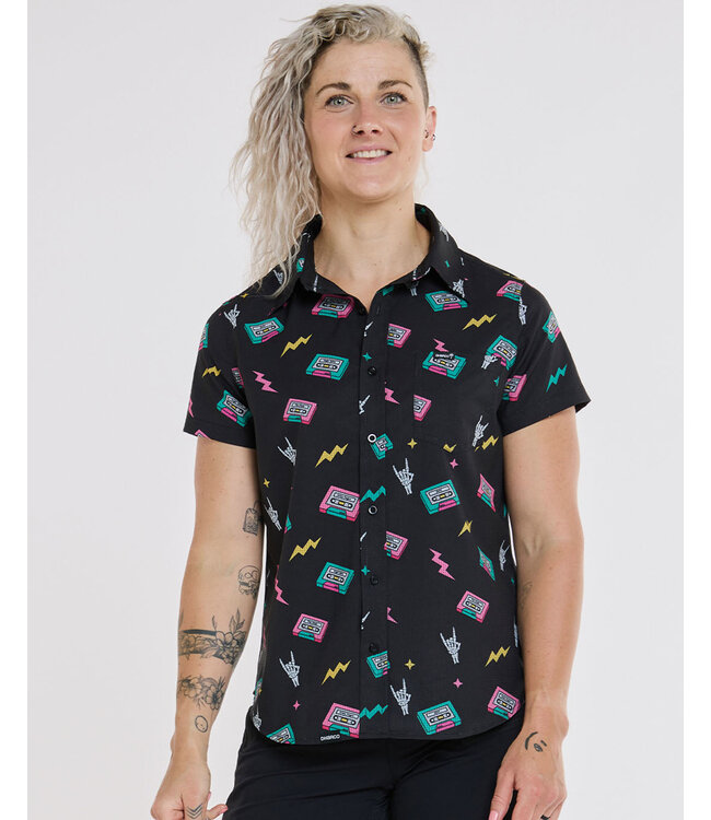 Dharco Womens Tech Party Shirt - Mix Tape