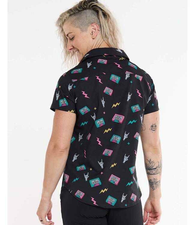 Dharco Womens Tech Party Shirt - Mix Tape