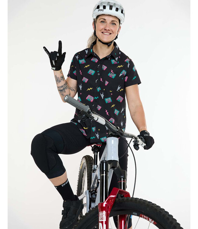 Dharco Womens Tech Party Shirt - Mix Tape