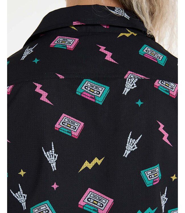 Dharco Womens Tech Party Shirt - Mix Tape